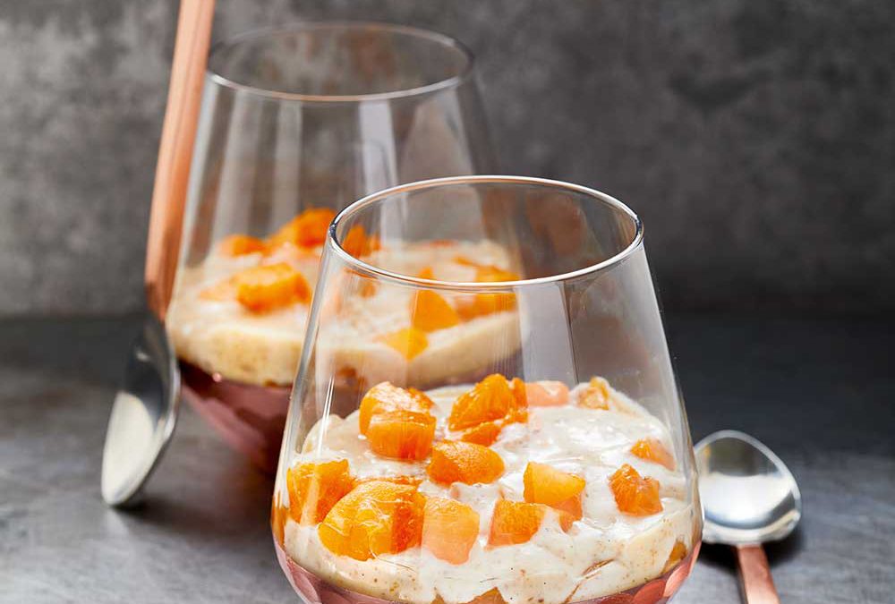 Fruity Walnut Pannacotta