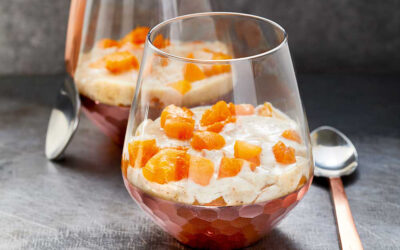 Fruity Walnut Pannacotta