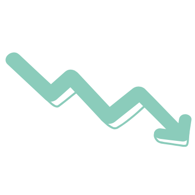 Reduce post meal spikes strong tooth icon in mint green colour